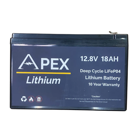 Apex  12.8V 18 AH